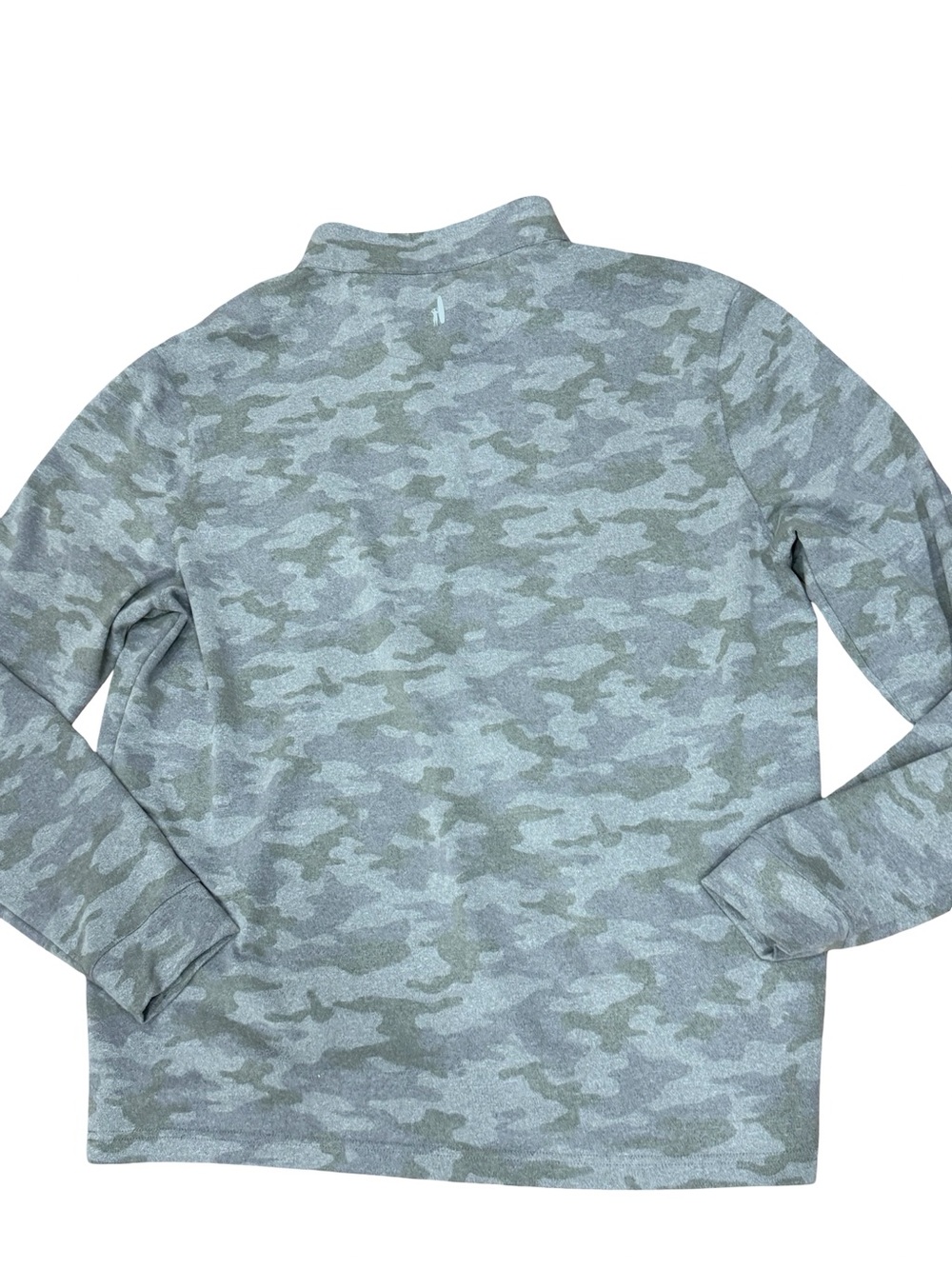✨ Johnnie-O Alabama Crimson Tide Gray Camo Quarter Zip Pullover Men’s Large - Picture 12 of 12